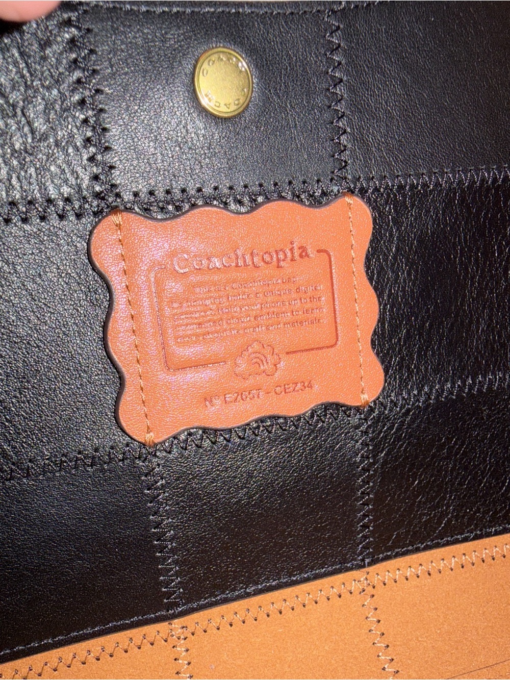 Coach Coachtopia Brooklyn 28 Clay Multi Shoulder Bag (the perfect fall bag!) NEW - Picture 5 of 15